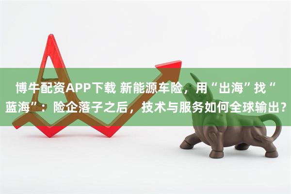 博牛配资APP下载 新能源车险，用“出海”找“蓝海”：险企落子之后，技术与服务如何全球输出？