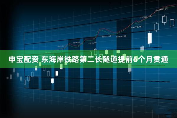申宝配资 东海岸铁路第二长隧道提前6个月贯通